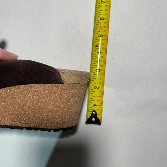 Papillio by Birkenstock Fanny color Roast Suede Clogs Womans 41 US 10M - Picture 10 of 16